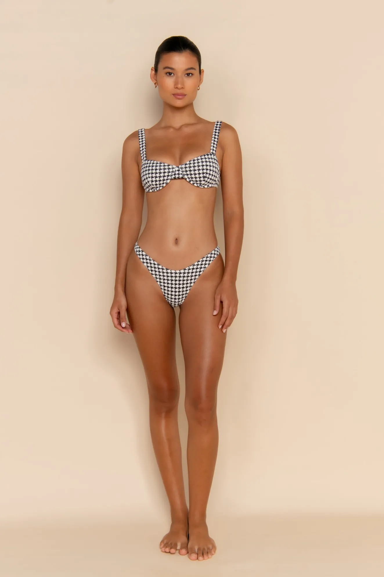 ESCAPE CHEEKY BOTTOM - HOUNDSTOOTH