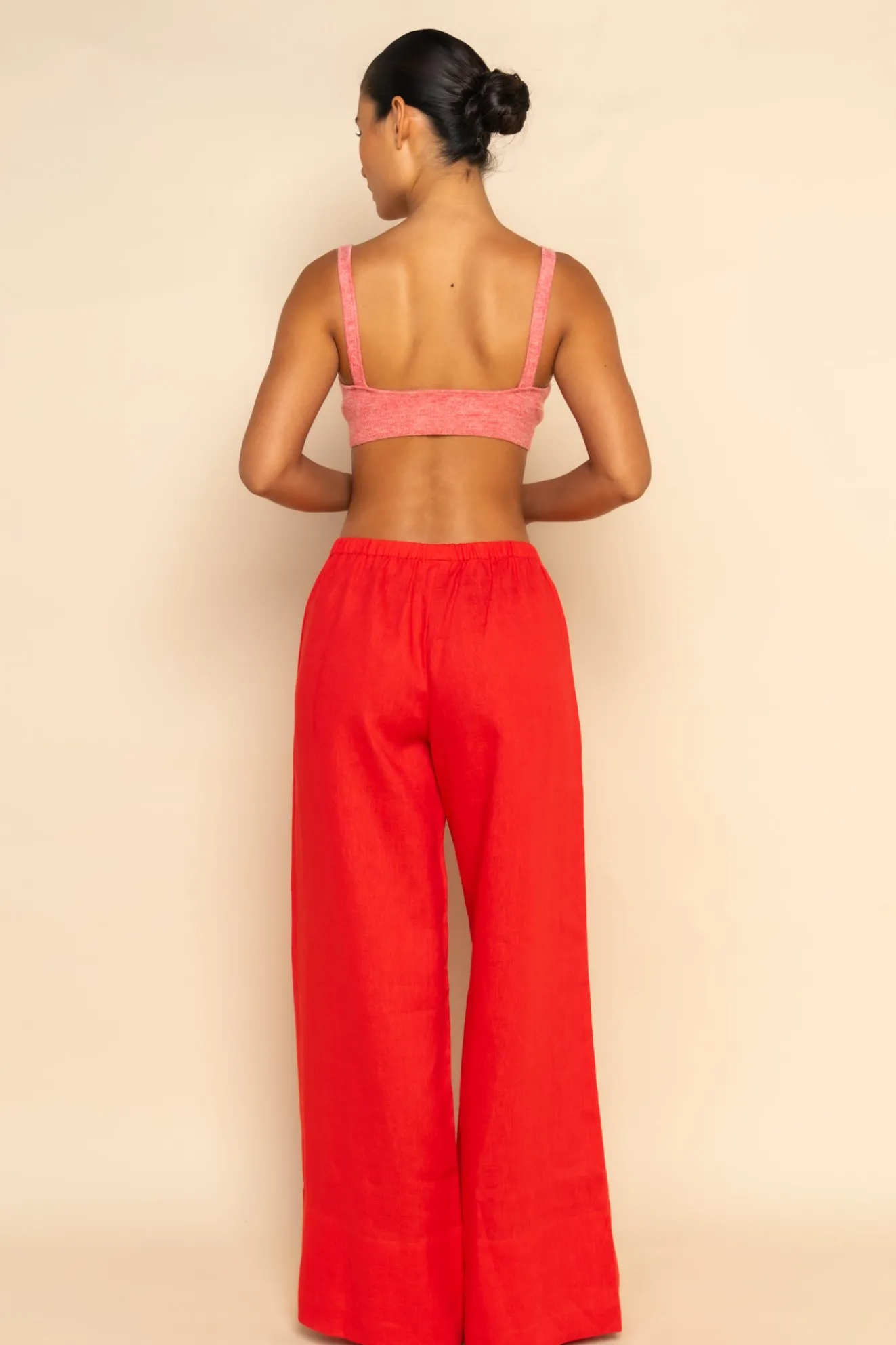 LOTTIE PANT - CHERRY