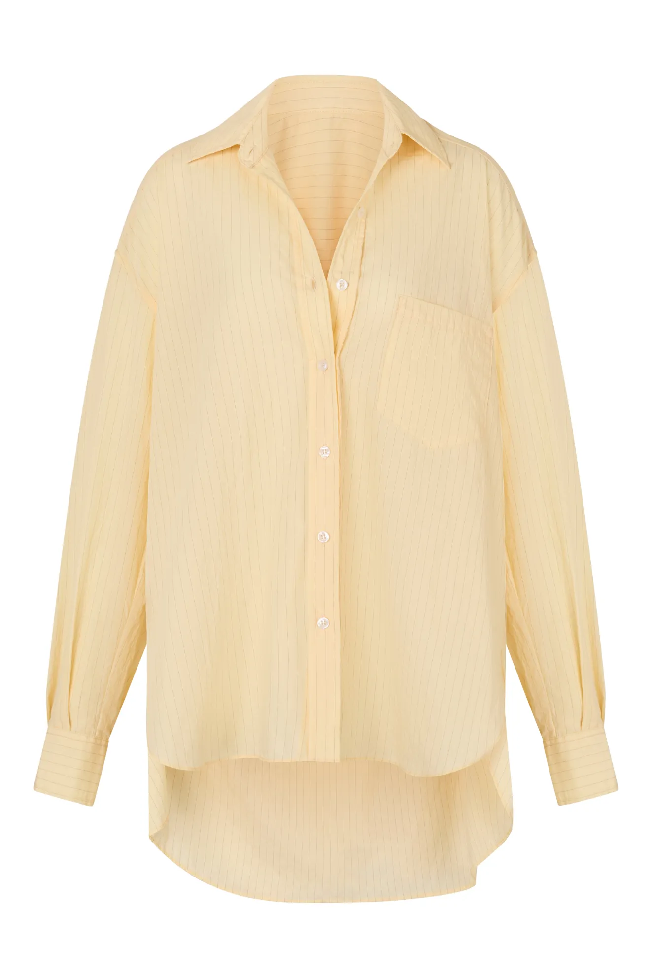 REMI SHIRT - BUTTER PINSTRIPE